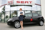 Plesna zvezda Katarina Venturini odslej z novo SEAT Ibizo